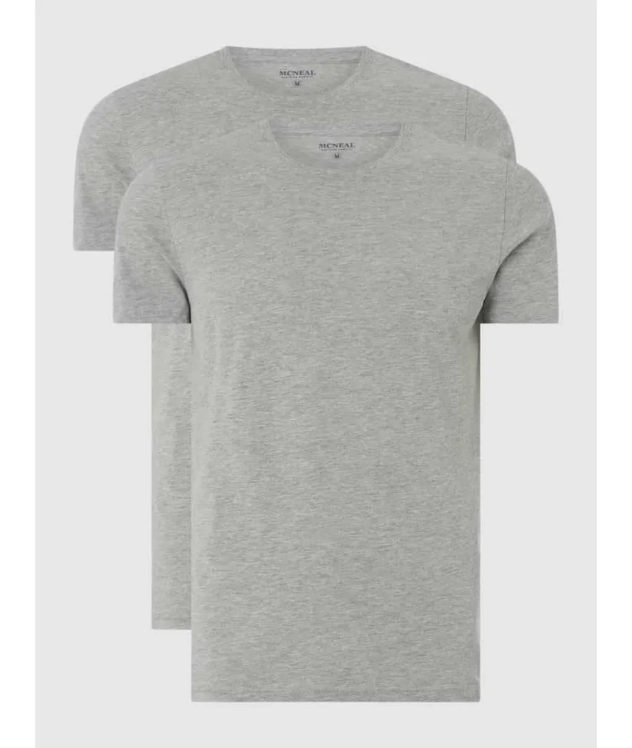 obrazek 1 T-shirt z dodatkiem wiskozy w zestawie 2 szt.