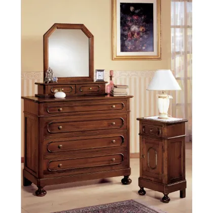 Zdjęcie Komoda z XIX wieku z 4 szufladami - Fratelli Mirandola