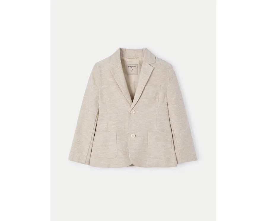 obrazek 1 Mayoral Marynarka 3417 Beżowy Regular Fit