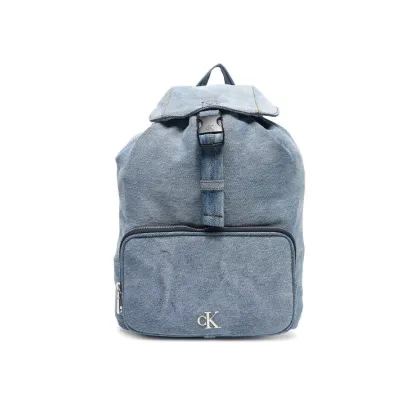 Zdjęcie Calvin Klein Plecak Denim Luna Mini Flap Backpack LV04F3216G Błękitny