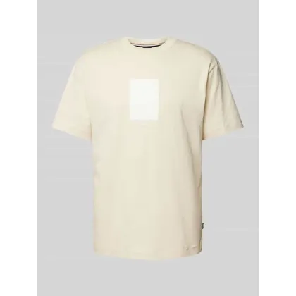 Zdjęcie T-shirt z nadrukiem z napisem i logo model ‘Tessin’