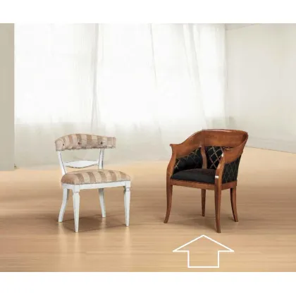 Zdjęcie Antyczny elegancki fotel do wyjątkowego wnętrza - Morello Gianpaolo