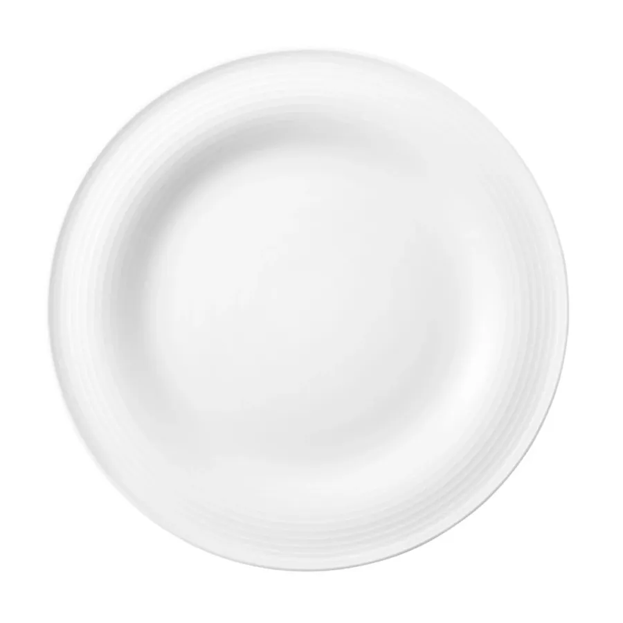 obrazek 1 Piękny płaski okrągły talerz śniadaniowy z porcelany 23 cm - Seltmann Weiden