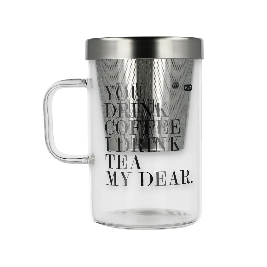 obrazek 1 Paper & Tea - Kubek z zaparzaczem do herbaty My Dear Brewing Mug 450ml PAPER & TEA