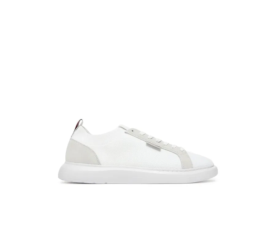 obrazek 1 Tommy Hilfiger Sneakersy Light Cupsole Knit Seasonal FM0FM05403 Biały