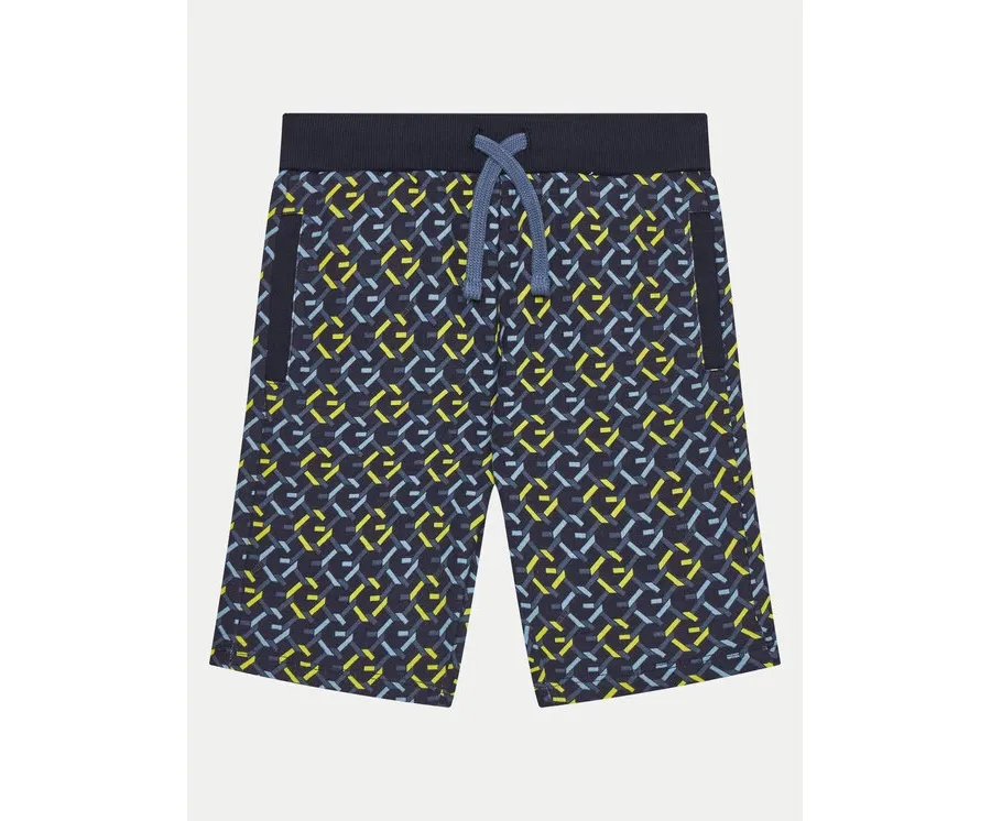 obrazek 1 Guess Szorty sportowe L5RD02 KA6R4 Granatowy Relaxed Fit