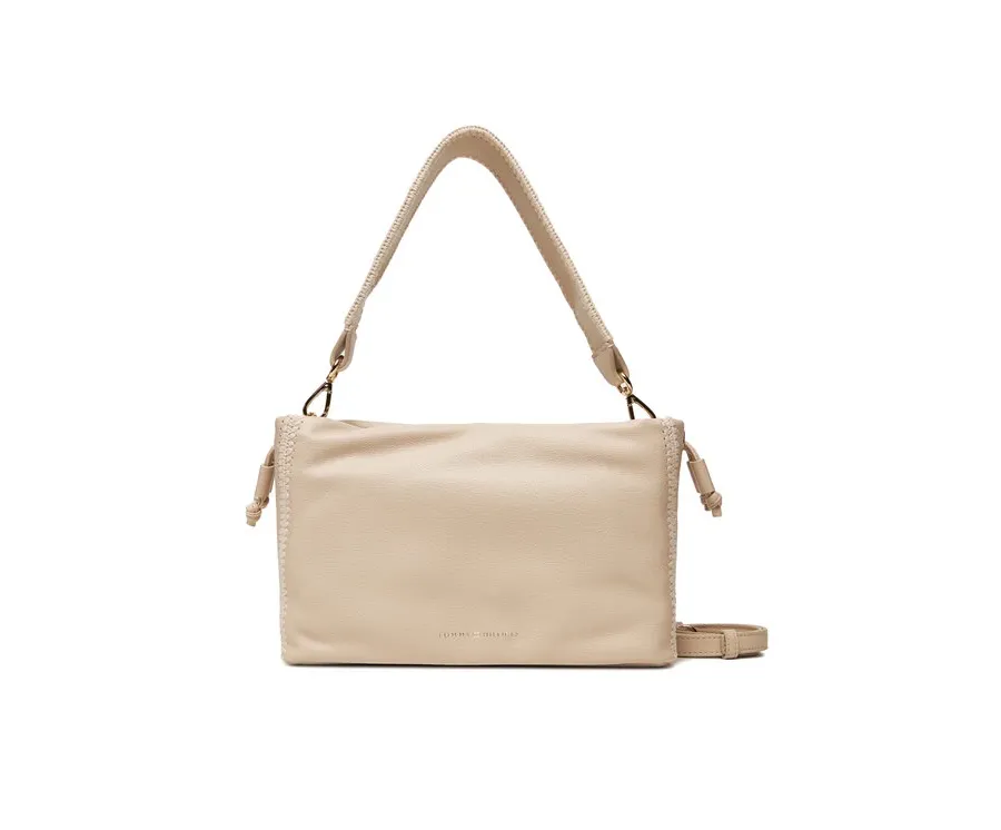 obrazek 1 Tommy Hilfiger Torebka Th Soft Summer Mini Bucket AW0AW17541 Beżowy