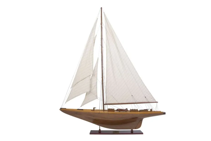 obrazek 1 Drewniany model jachtu Shamrock - Authentic Models
