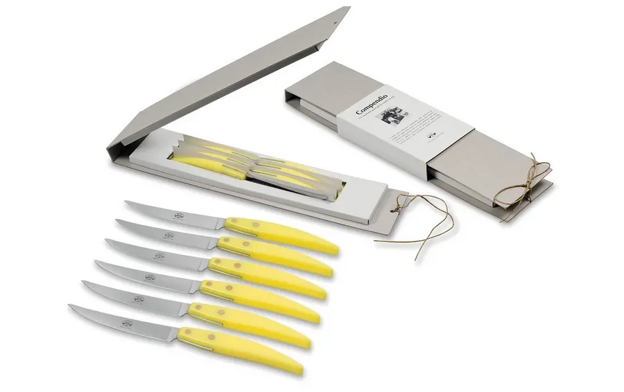 obrazek 4 Wspaniały zestaw noży stołowych włoskiej marki Berti Knives