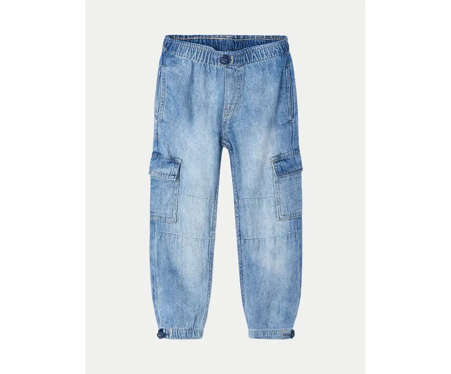 obrazek 1 Mayoral Jeansy 3573 Niebieski Relaxed Fit