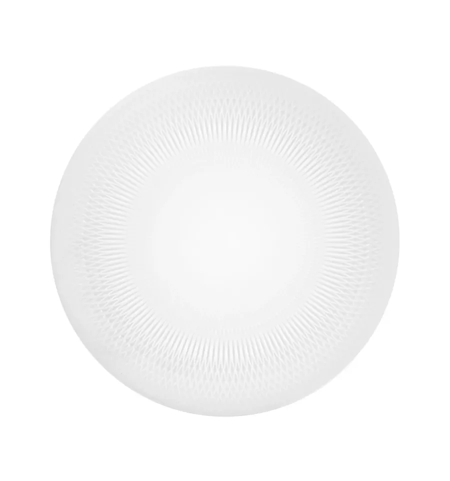 obrazek 1 Biały porcelanowy talerz-półmisek Utopia z bogatym rzeźbiarskim zdobieniem - Vista Alegre