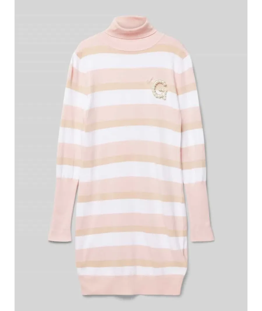 obrazek 1 Sukienka z dzianiny dresowej z aplikacją z logo