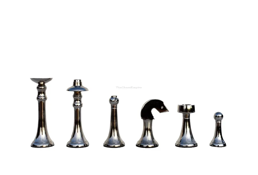 obrazek 2 Prestiżowe szachy mosiężne z serii Elegant - The Chess Empire