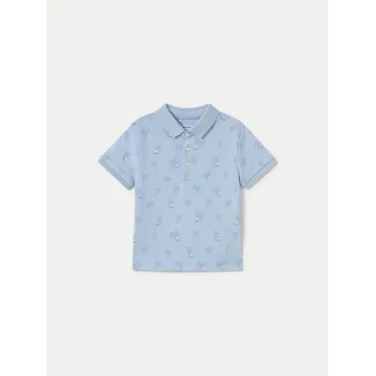 Zdjęcie Mayoral Polo 1109 Błękitny Regular Fit