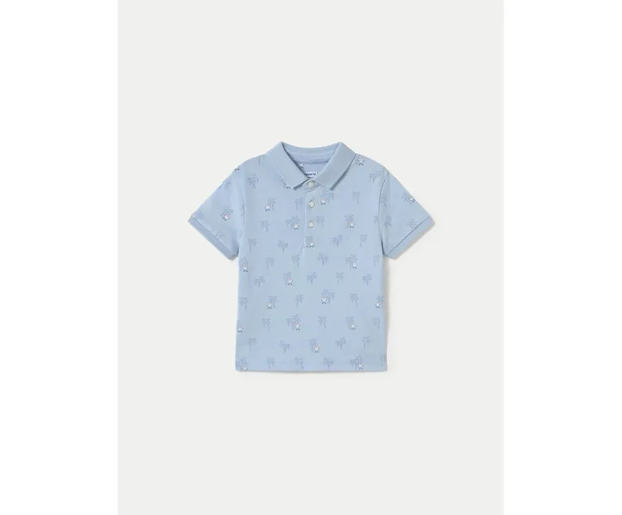 obrazek 1 Mayoral Polo 1109 Błękitny Regular Fit