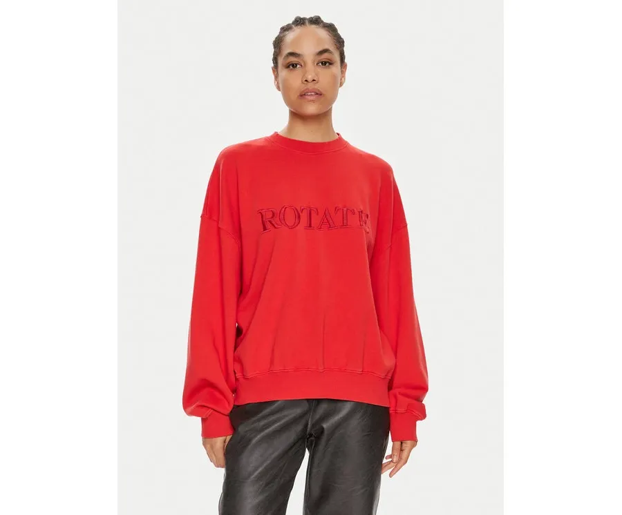obrazek 1 ROTATE Bluza Sui 1127551292 Czerwony Boxy Fit