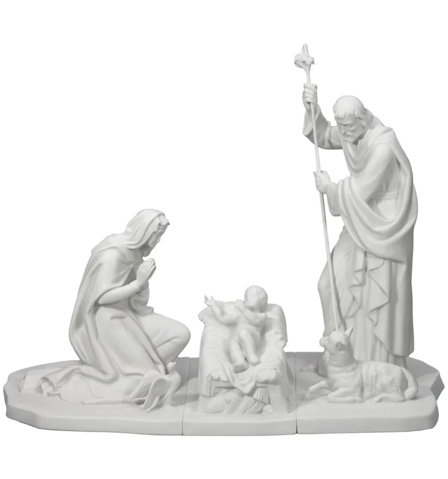 obrazek 1 Rzeźba Bożego narodzenia wykonana z porcelany - Vista Alegre