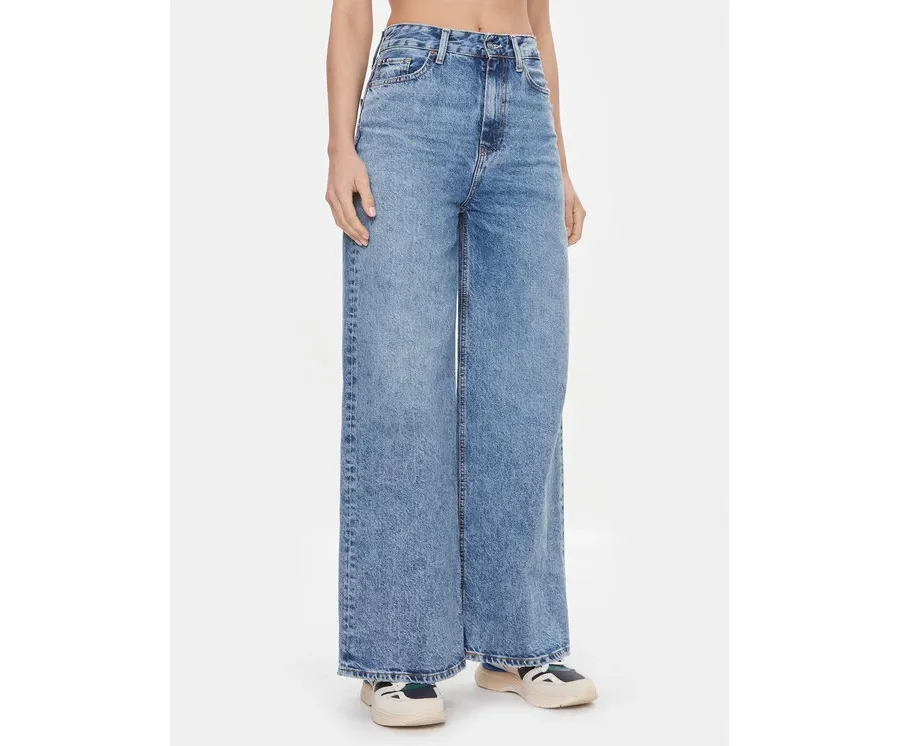 obrazek 1 Tommy Hilfiger Jeansy WW0WW39634 Niebieski Wide Leg