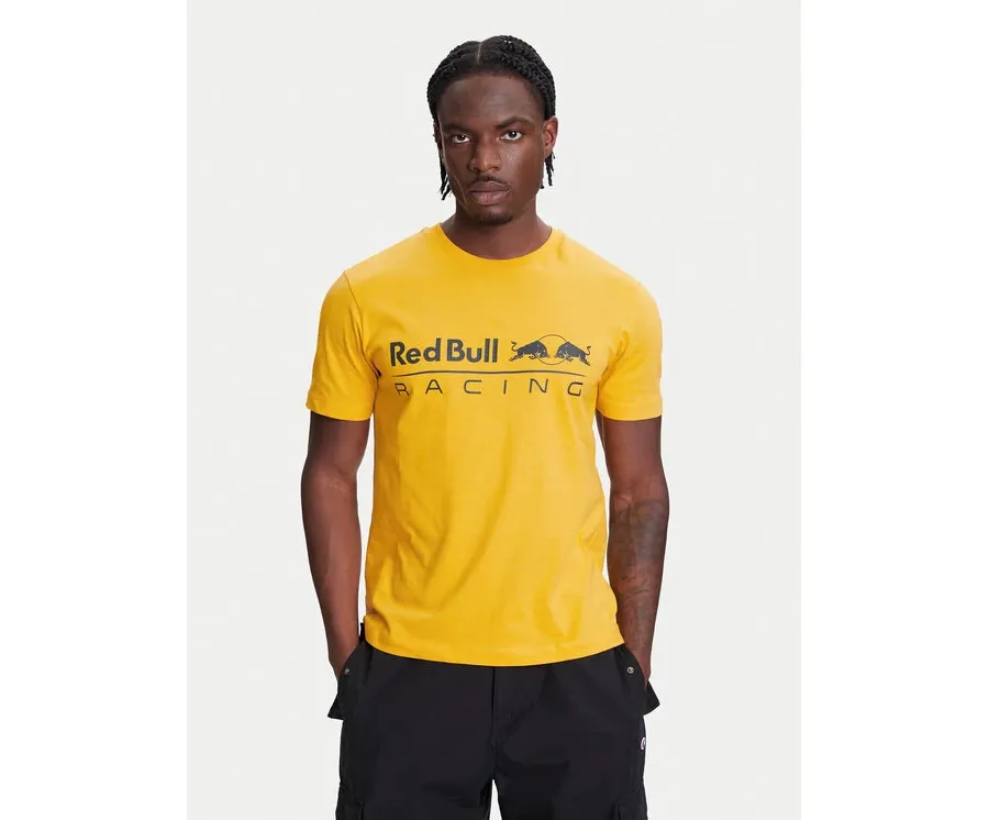 obrazek 1 Pepe Jeans T-Shirt Red Bull Racing Logo RM500016 Żółty Regular Fit