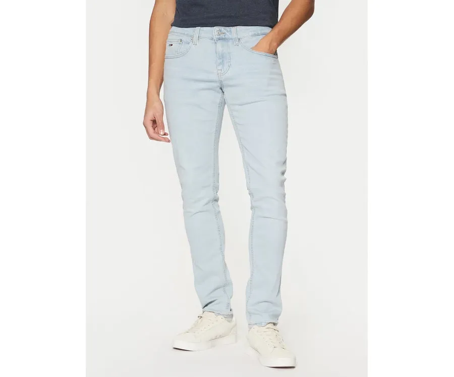 obrazek 1 Tommy Jeans Jeansy Scanton DM0DM20186 Niebieski Slim Fit