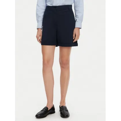 Zdjęcie Tommy Hilfiger Szorty materiałowe WW0WW42457 Granatowy Regular Fit