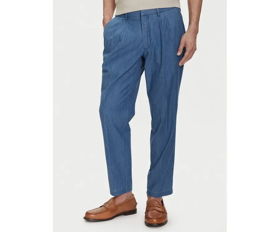 obrazek 1 Baldessarini Chinosy B1 19127.1366 Niebieski Regular Fit