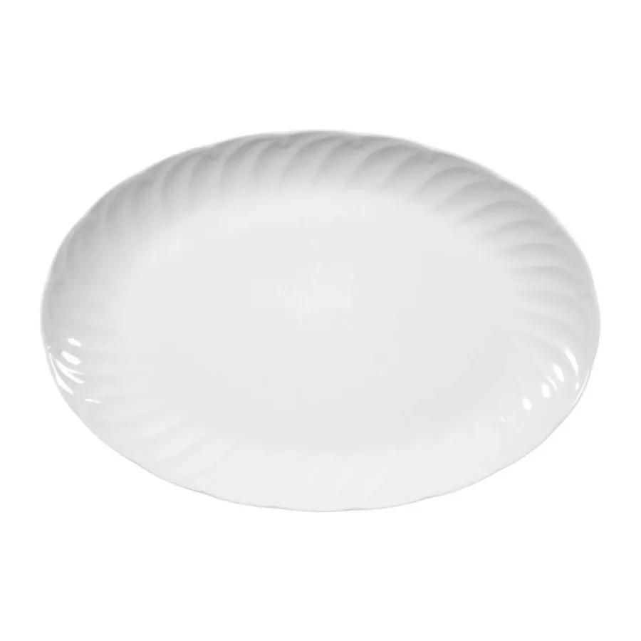 obrazek 1 Wyjątkowy porcelanowy owalny półmisek o klasycznej formie - Seltmann Weiden