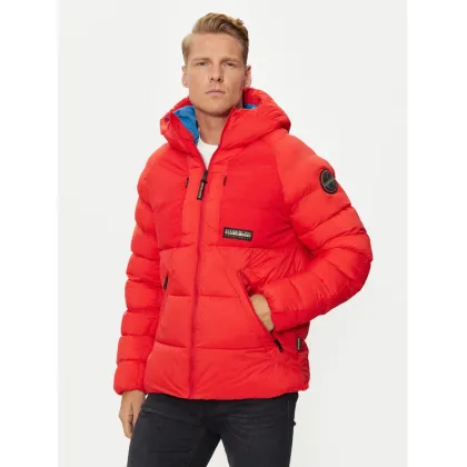 Zdjęcie Napapijri Kurtka zimowa Moesa NP0A4I1R Czerwony Regular Fit