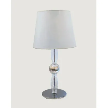 Zdjęcie Ekskluzywna lampa stołowa z dmuchanego szkła Murano - Lucevetro