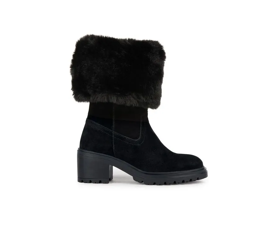 obrazek 1 Geox Botki D Damiana D36QCA 022BH C9999 Czarny