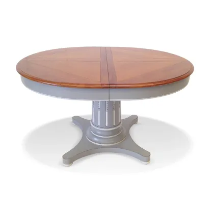 Picture Extendable table with central column