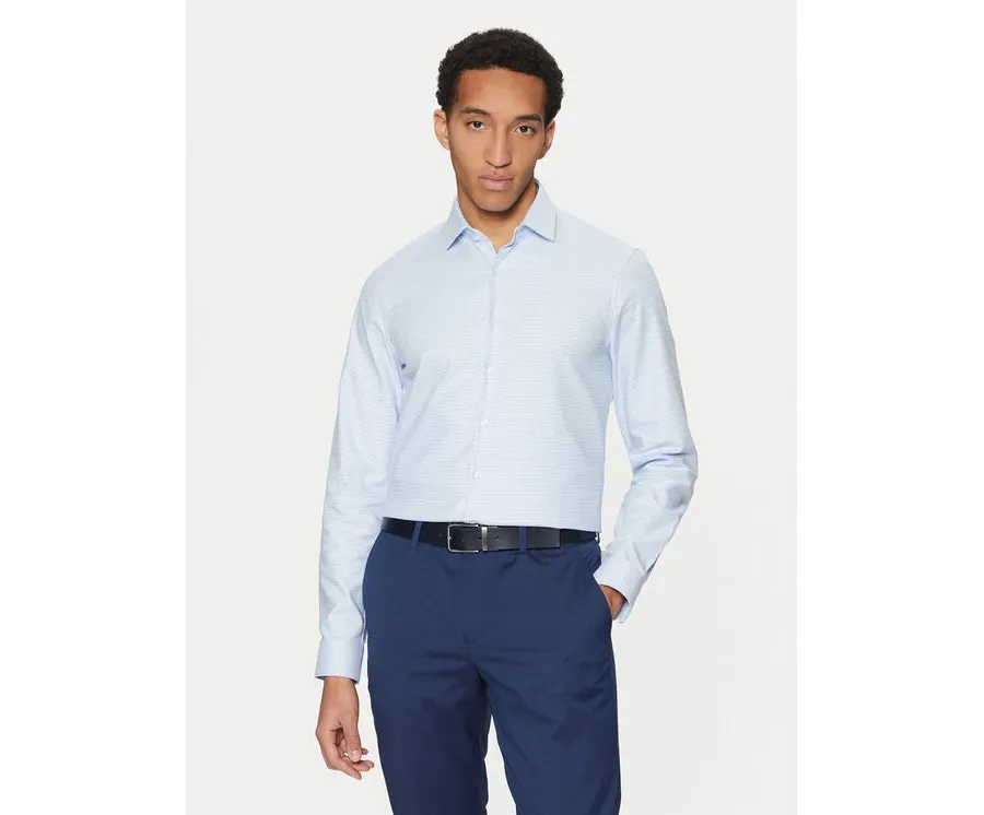 obrazek 1 Calvin Klein Koszula K10K113854 Błękitny Slim Fit