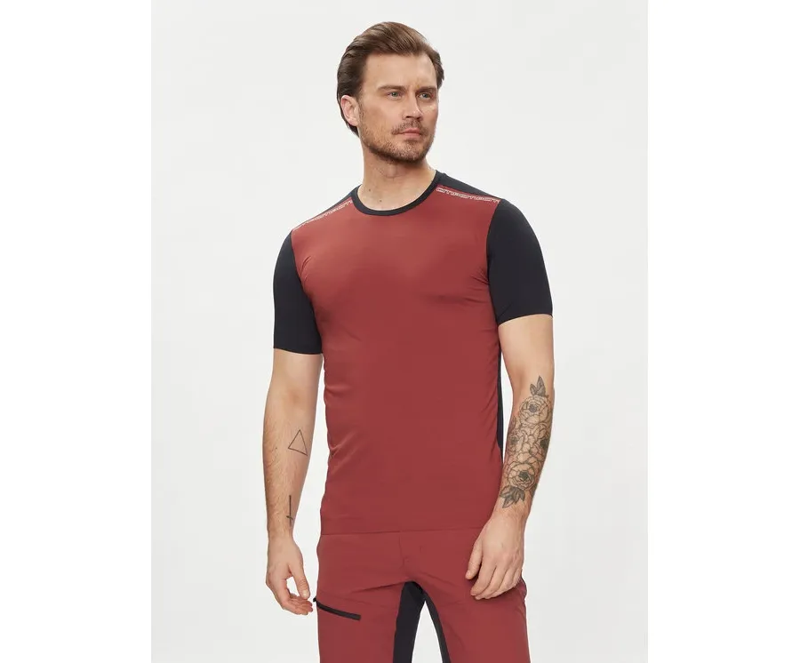 obrazek 1 CMP Koszulka rowerowa 34N7917 Brązowy Slim Fit