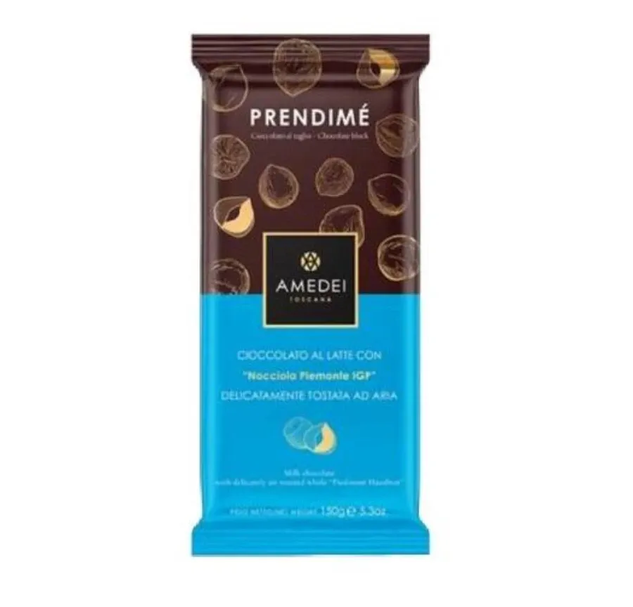obrazek 1 Włoska czekolada mleczna Prendime z orzechami, 150g