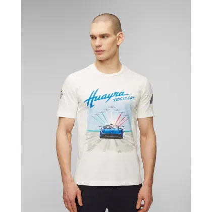 Zdjęcie Biały T-shirt Męski Aeronautica Militare