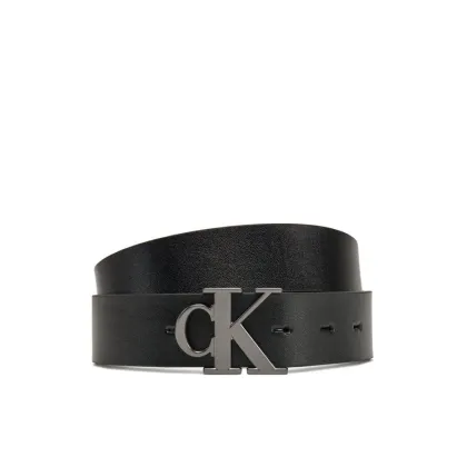 Zdjęcie Calvin Klein Jeans Pasek Męski Monogram Plaque 35mm Rev/Adj LV04G7002G Czarny