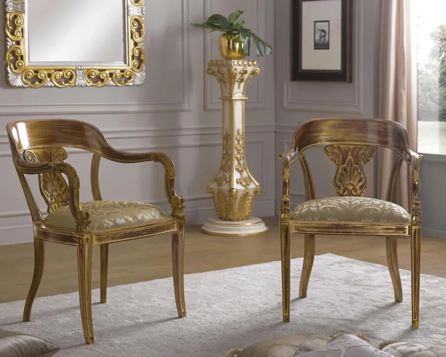 obrazek 1 Antyczne eleganckie lustro do salonu – Morello Gianpaolo