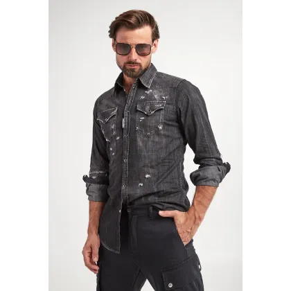 Zdjęcie Koszula męska jeansowa DSQUARED2 Dsquared2