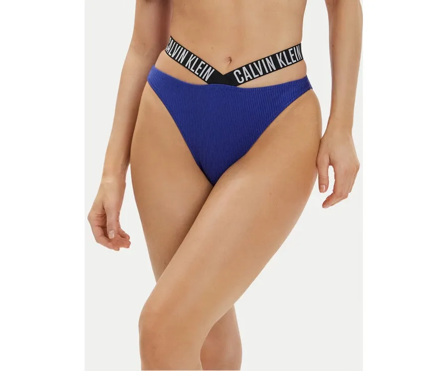 obrazek 1 Calvin Klein Swimwear Dół od bikini KW0KW02391 Granatowy