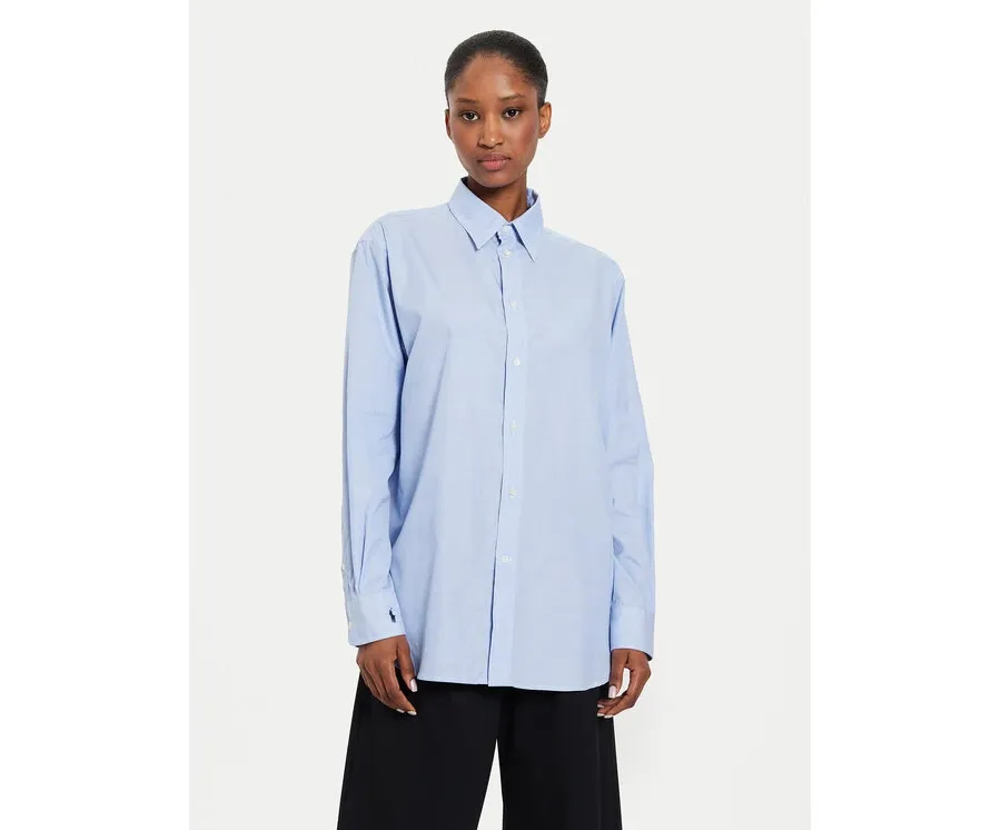 obrazek 1 Polo Ralph Lauren Koszula 211891423001 Niebieski Oversize