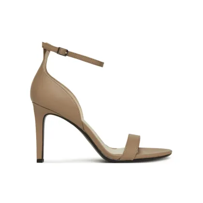 Zdjęcie Calvin Klein Sandały Heel Sandal 90 - Lth HW0HW02337 Beżowy