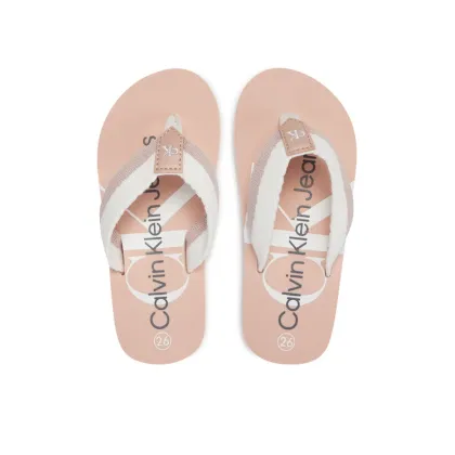 Zdjęcie Calvin Klein Jeans Japonki V3A8-80843-0058 M Różowy