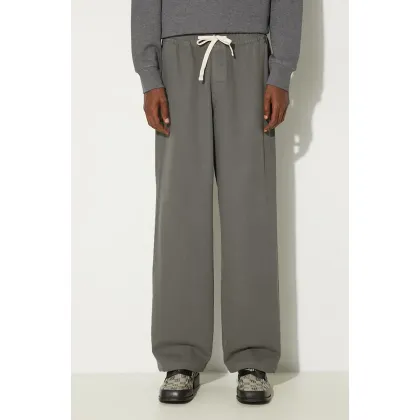 Zdjęcie A.P.C. spodnie bawełniane Pantalon Duke kolor szary proste COHEL-M08466