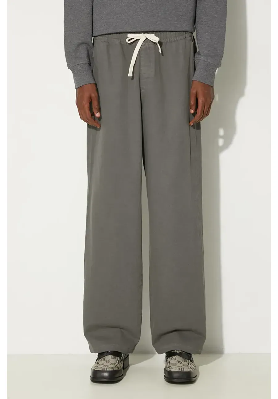 obrazek 1 A.P.C. spodnie bawełniane Pantalon Duke kolor szary proste COHEL-M08466