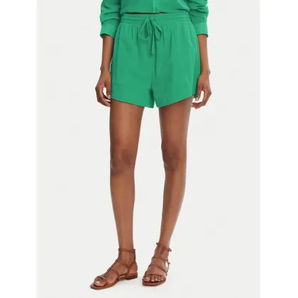 Zdjęcie Seafolly Szorty materiałowe Crinkle 55429-SH Zielony Regular Fit