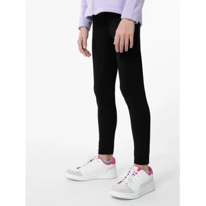 Zdjęcie 4F Legginsy 4FJAW23TTIGF093 Czarny Slim Fit
