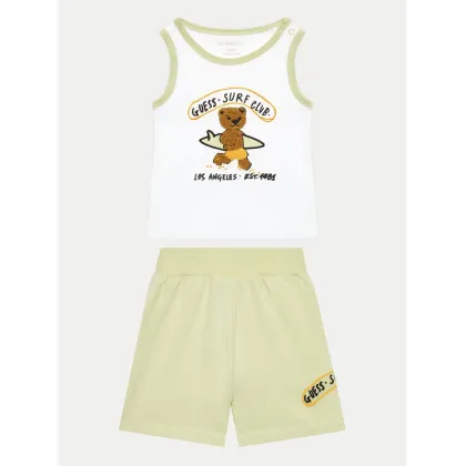 Zdjęcie Guess Komplet top i spodenki I4GG20 K8HM3 Biały Regular Fit