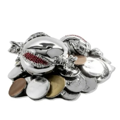 Picture A characteristic silver lucky amulet