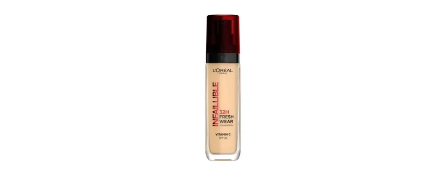 obrazek 1 L'Oréal Paris Infaillible 32H Fresh Wear Podkład w płynie 30 ml NR. 130 - TRUE BEIGE