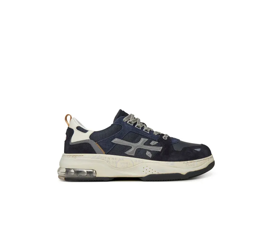 obrazek 1 Premiata Sneakersy DRAKE VAR 403 Granatowy